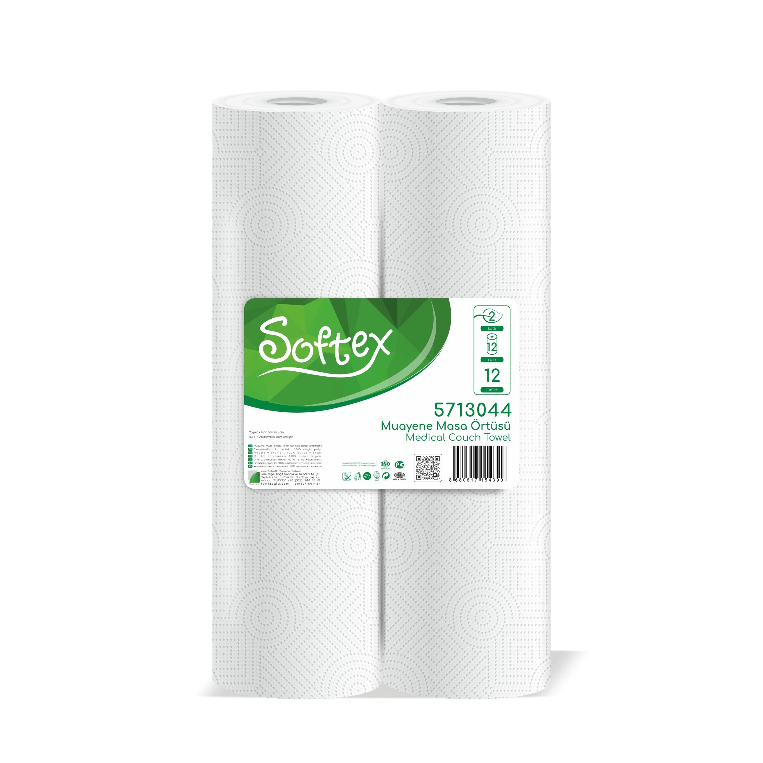 Softex Disposable Bed Sheets 12 mtr.