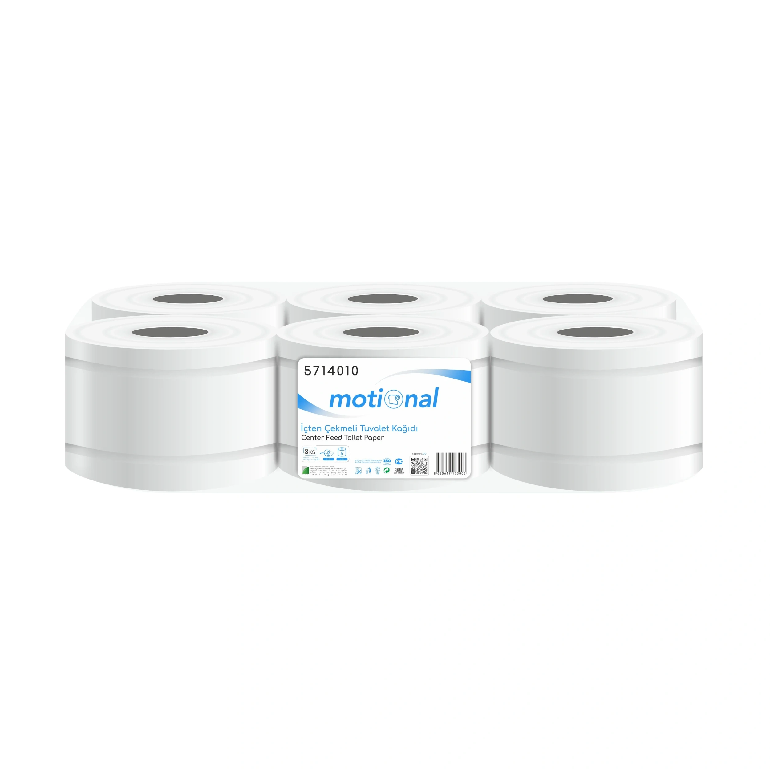 Motional Internal Pull Toilet Paper