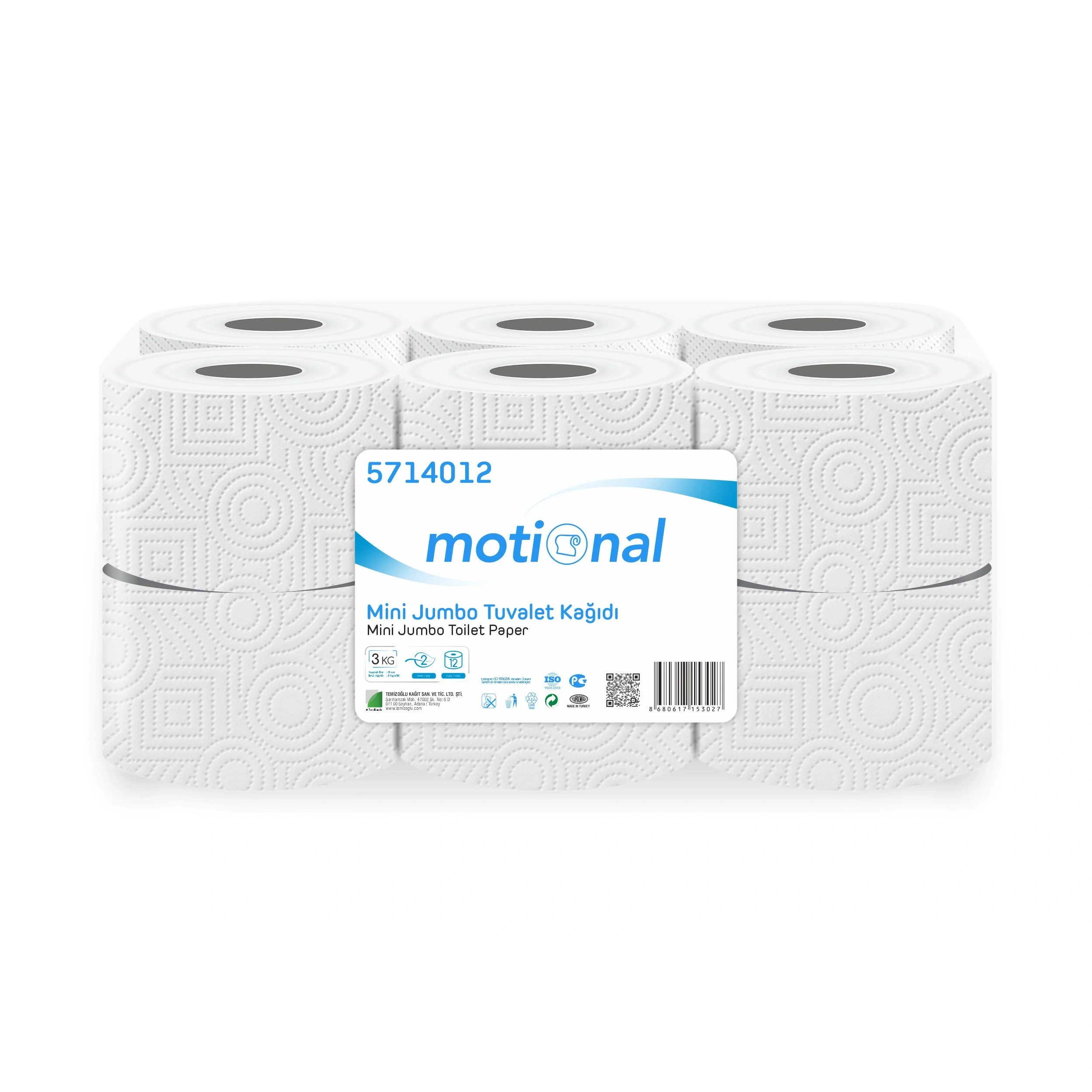 Motional Mini Jumbo Toilet Paper