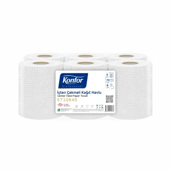 Konfor Profesyonel İçten Çekmeli Kağıt Havlu 85 Metre