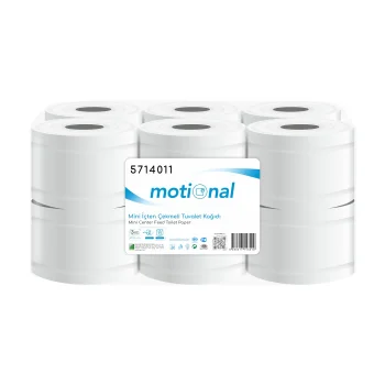 Motional Mini-Toilettenpapier mit Mittelzufuhr