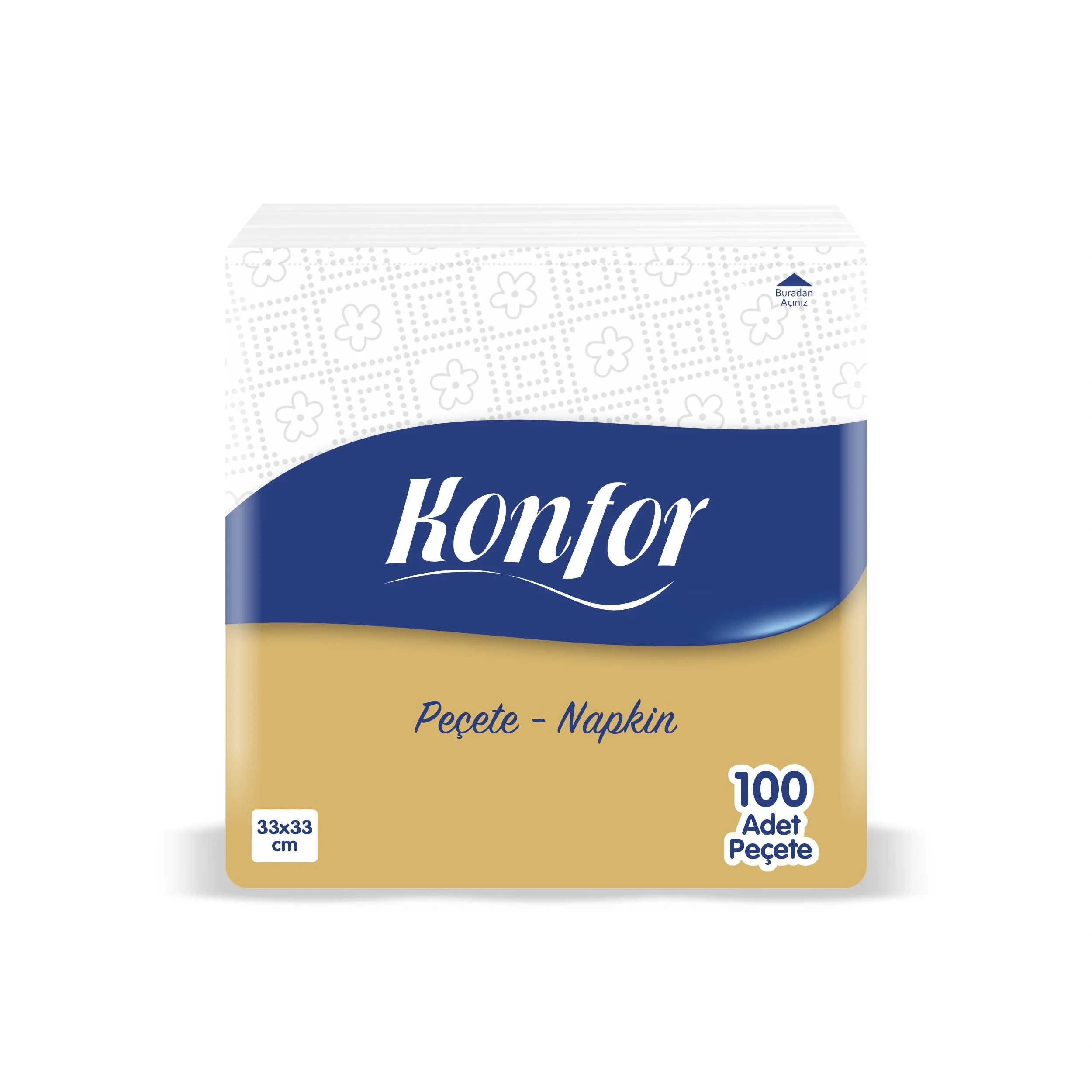 Konfor 33*33 Peçete 100*24