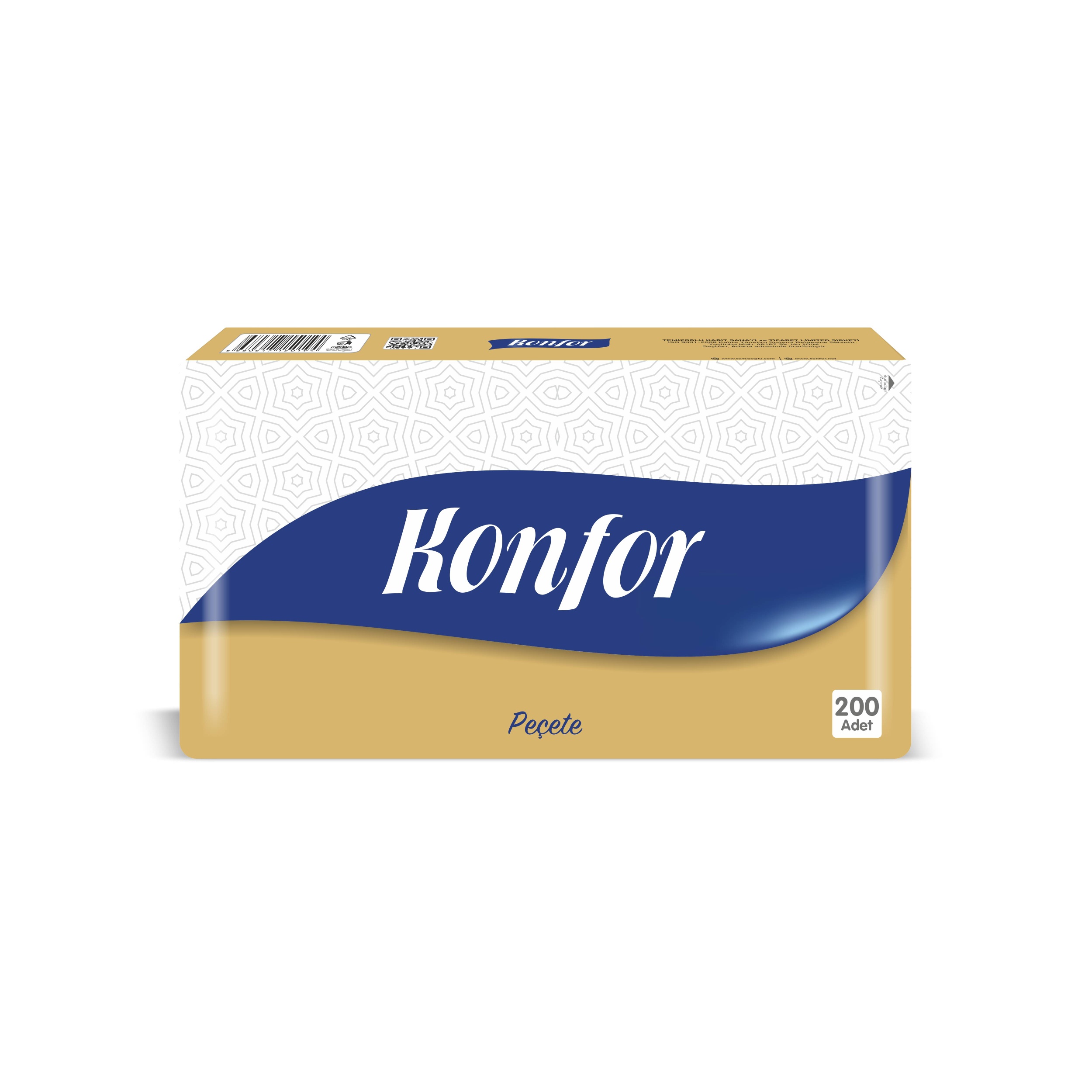 Konfor 33*33 Peçete 200*12