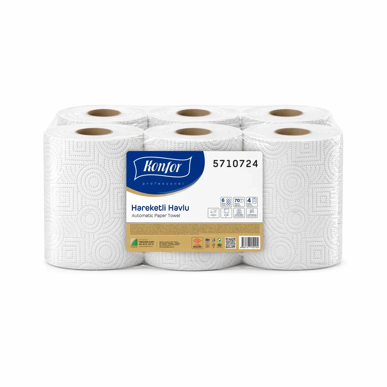 Konfor Profesyonel Hareketli Havlu 4 Kg