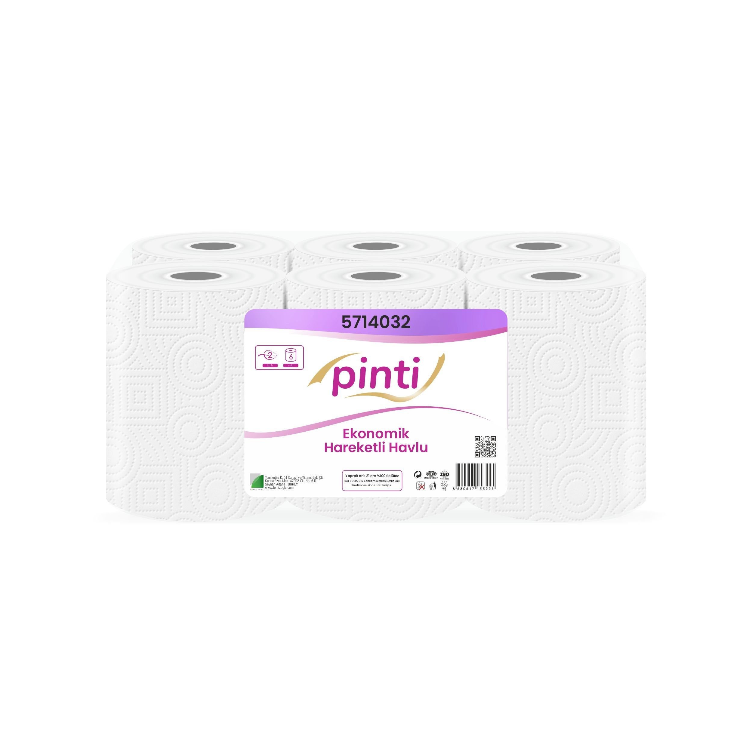 Pinti Ekonomik Hareketli Havlu